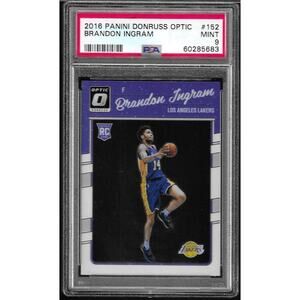 2016 Panini Donruss Optic Brandon Ingram RC #152 Rookie PSA 9 Mint